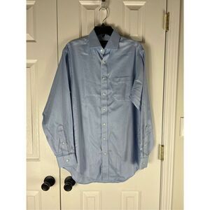 Wilkes & Riley Mens Tailored Fit Button Down Shirt Size 15 1/2x 34